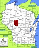 Image result for Clark County WI Road Map