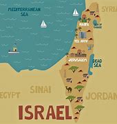 Image result for National Geographic Map of Israel