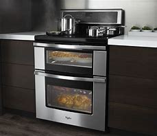 Image result for Whirlpool Double Integrated Oven
