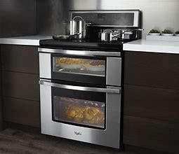Image result for Whirlpool Double Oven Slide In