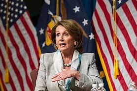 Image result for Nancy Pelosi Red Suit
