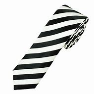 Image result for Black and White Striped Tie