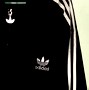 Image result for Adidas Black Sweater with White Stripes