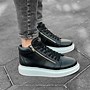 Image result for High Top Zipper Sneakers
