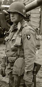 Image result for WW2 101st Airborne Uniform