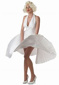 Image result for Classic Marilyn Monroe White Dress