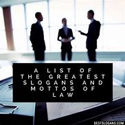 Image result for Good Mottos for Lawyers