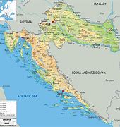 Image result for Map of Croatia World War One