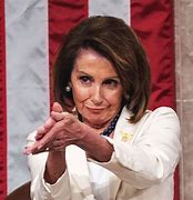 Image result for Pelosi Sitting at Trump State of Union