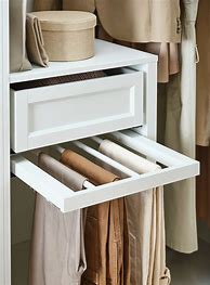 Image result for White Wooden Pant Hangers