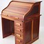 Image result for Small Wood Roll Top Desk