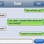 Image result for Dad Moth Text