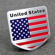 Image result for US Flag Badge