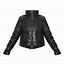 Image result for Cropped Black Leather Jacket