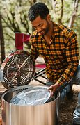 Image result for Solo Stove 19.5-In W Stainless Steel Stainless Steel Wood-Burning Fire Pit | SSBON