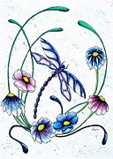 Image result for Cool Dragonfly Art