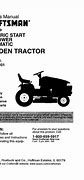 Image result for Craftsman Electric Lawn Mower Manual
