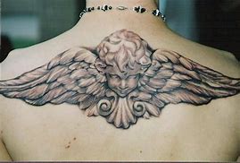 Image result for Baby Angel Tattoos for Men