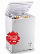 Image result for Chest Type Freezers 5 Cubic Foot
