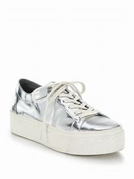 Image result for Metallic Leather Sneakers