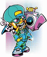 Image result for Hip Hop Character Vector