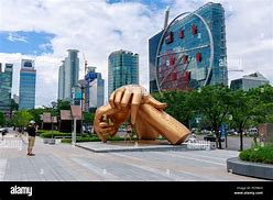 Image result for Gangnam District Statues