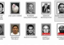 Image result for Most Wanted List FBI Form