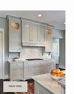 Image result for Gray Kitchen Cabinet Paint Colors