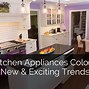 Image result for New Kitchen Appliance Color Trends