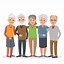 Image result for Old People Faces Pose