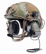Image result for Tactical Helmet Headphones
