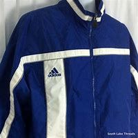 Image result for Adidas Blue Wind Breaker with Hood