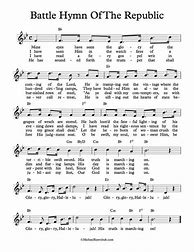 Image result for Song Battle Hymn of Republic