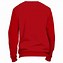 Image result for red sweatshirt crewneck