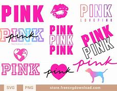 Image result for Pink Brand Logo SVG
