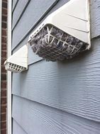 Image result for Exterior Clogged Dryer Vent