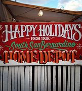 Image result for Home Depot Happy Holidays