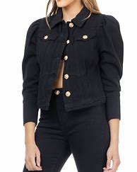Image result for Black Jacket with Buttons