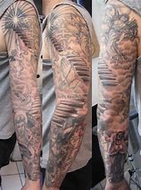 Image result for Christian Sleeve Tattoos