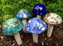 Image result for Ceramic Mushrooms