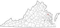 Image result for Map of Tappahannock Va