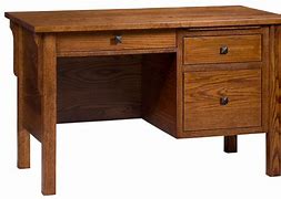 Image result for L-shaped Wooden Desk with Steel Legs