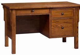 Image result for White Oak Wood Desk