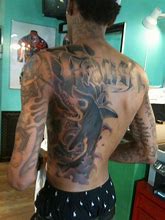 Image result for Wiz Khalifa Back Tattoo