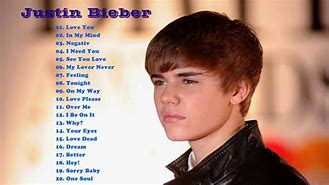 Image result for Justin Bieber Hits