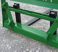 Image result for Pallet Fork Frame Attachment, 4,500 LB Capacity, Fits John Deere Global Euro Tractors