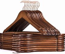 Image result for The Home Edition 12 Pack Wood Clothes Hangers