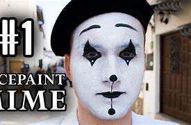 Image result for French Mime Face