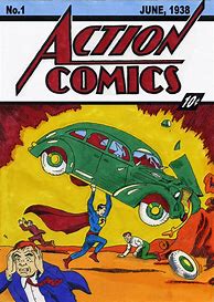 Image result for Superman Action Comic Book