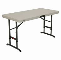 Image result for Adjustable Height Folding Table